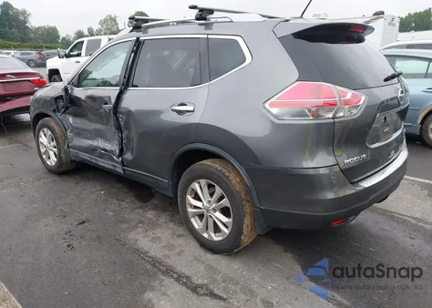2014 Nissan Rogue Sv из США, поврежденный, VIN 5N1AT2MV7EC793019